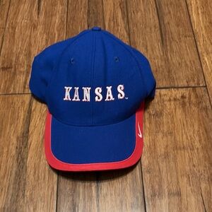 Nike KU Jayhawks Strapback Hat Cap Kansas University